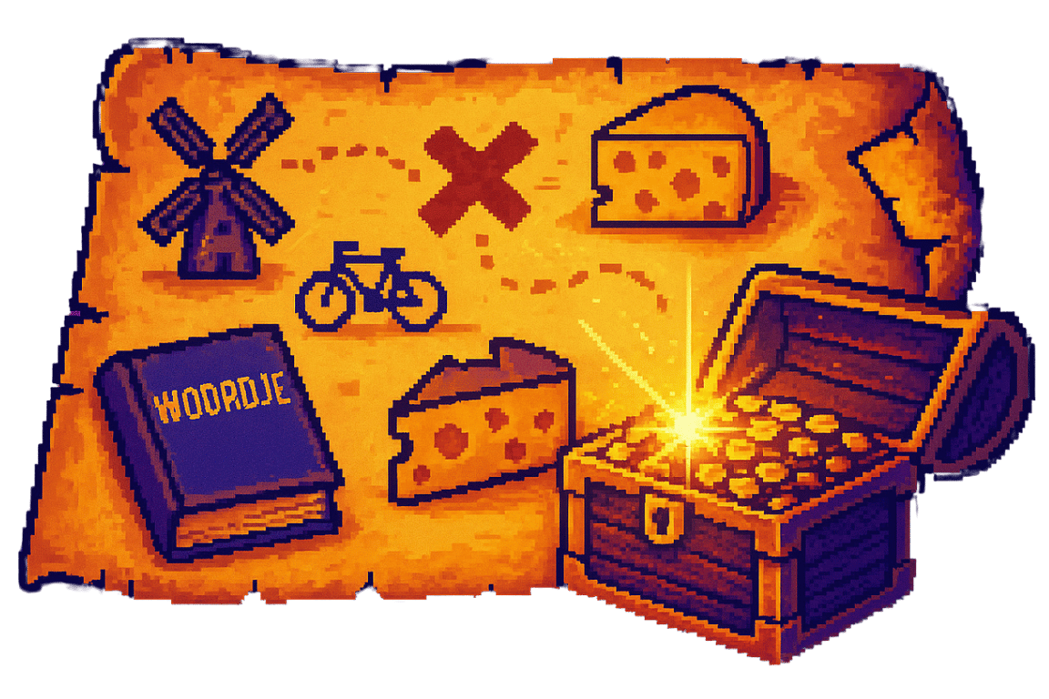 Mapa skarbów KANS - darmowe materiały do nauki niderlandzkiego